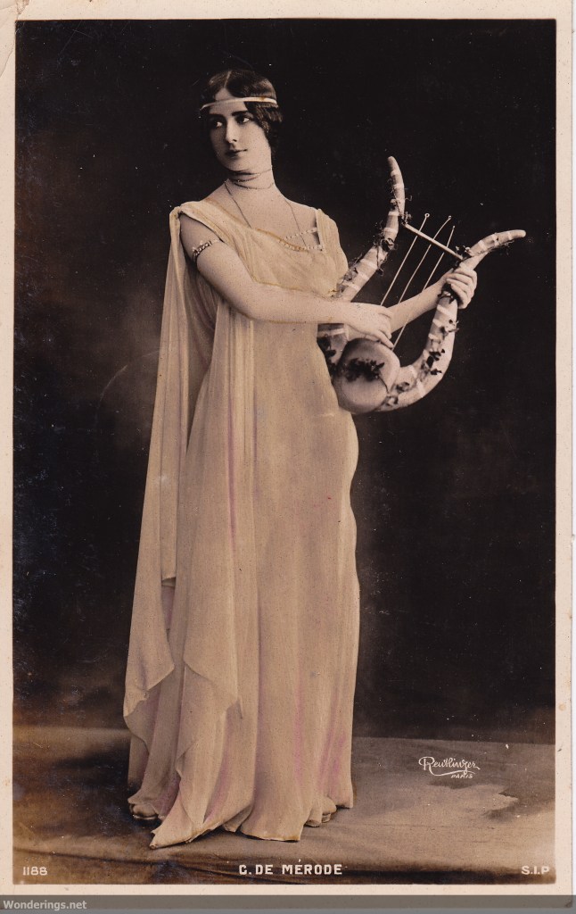 C. De Merode -1906- with lyre