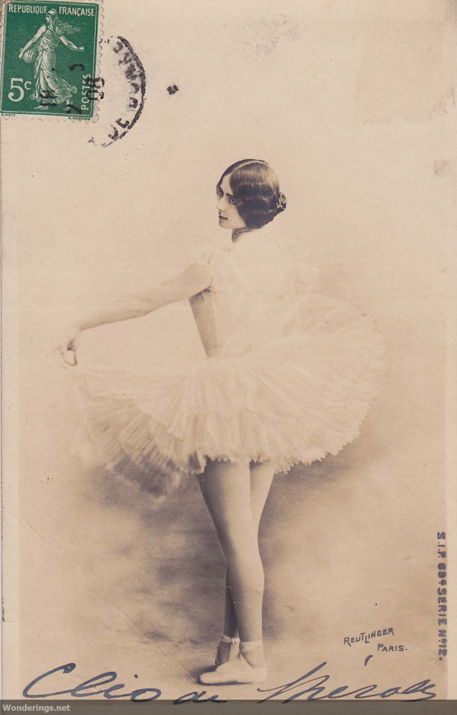 de Merode ballet pre-1904 mailed 1908 (w)