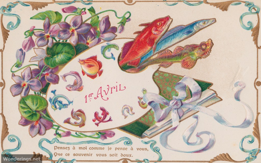 Poisson d'Avril #10-post 1904 (w)