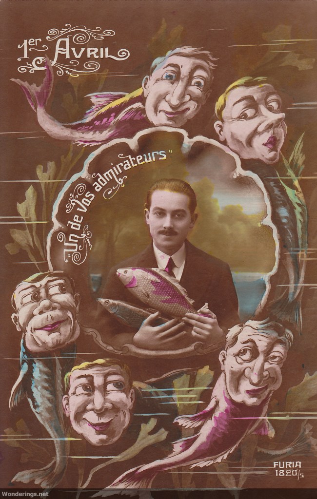 Poisson d'Avril #13-post 1904 (w)