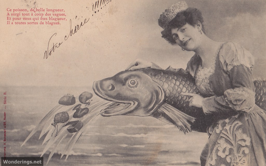 Poisson d'Avril #3-used 1905 (w)