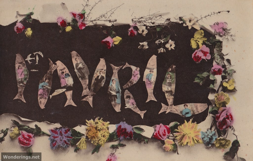 Poisson d'Avril #5-used 1908 (w)