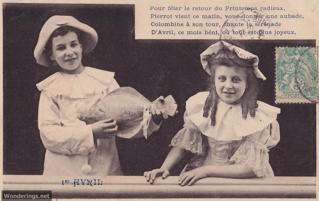 Poisson d'Avril #7-used 1906 (w)