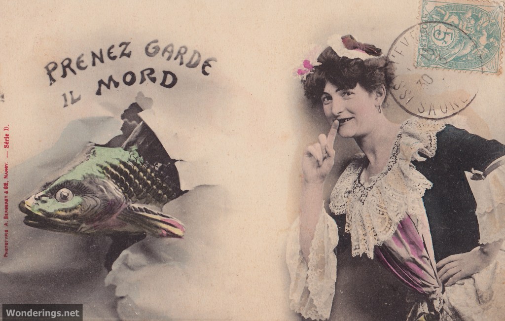 Poisson d'Avril #9-post 1904 (w)