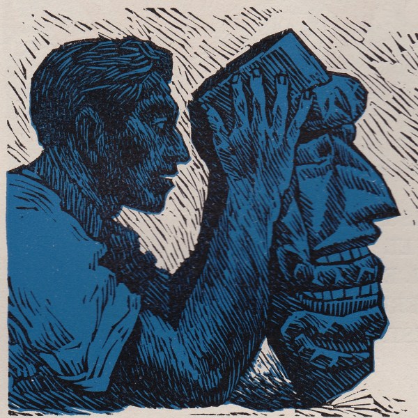 Thoughtland (Zalce The Mask of the Sombrerón, illustration for El Sombrerón, 1946)